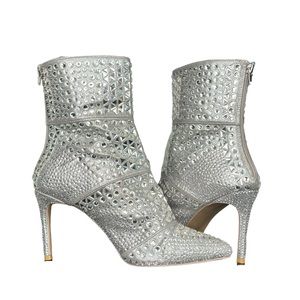 Crossing Rhinestone Booties